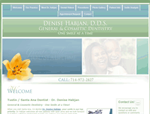 Tablet Screenshot of denisehabjandds.com